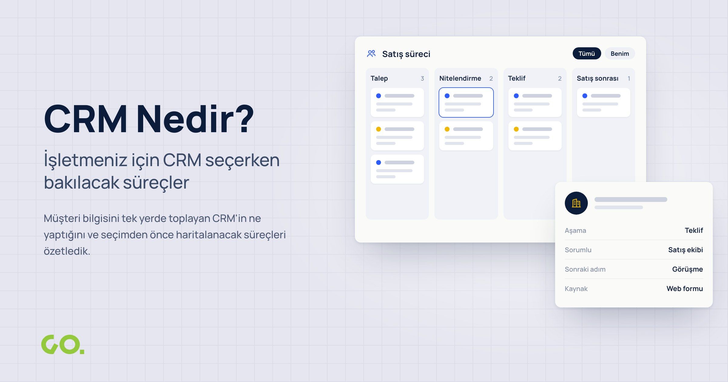 CRM Nedir? İşletmeniz için CRM Seçerken Bakılacak Süreçler